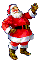 Santa Waving