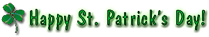 St Patrick's Day Banner